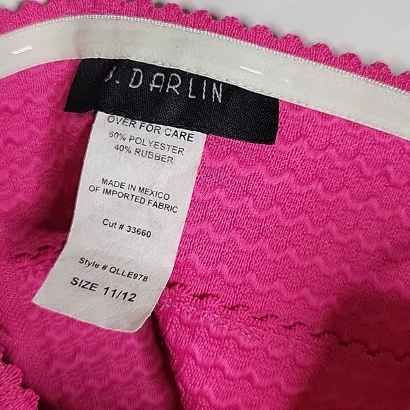 B Darlin Pink Bodycon Strapless Dress - Picture 6 of 6